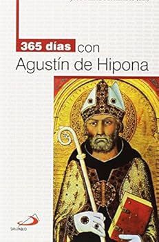 Paperback 365 días con Agustín de Hipona [Spanish] Book