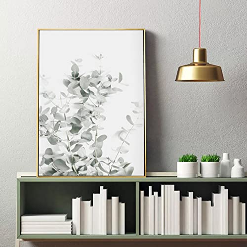 Toile peinture mur art nordique et affiches botaniques pour décoration murale chambre