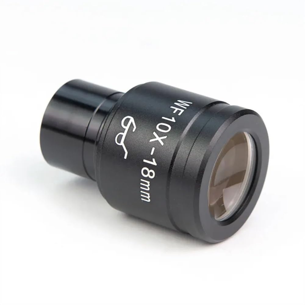 Akcesoria do mikroskopu laboratoryjnego 2 szt. okular mikroskopowy WF10X-18mm High Point Wide field Mikroskop okular WF10x do mikroskopów biologicznych uchwyt 23,2 mm