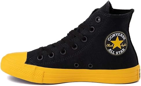 Buy Converse Chuck Taylor All Star Hi Smiley Sneaker (Black/Yellow