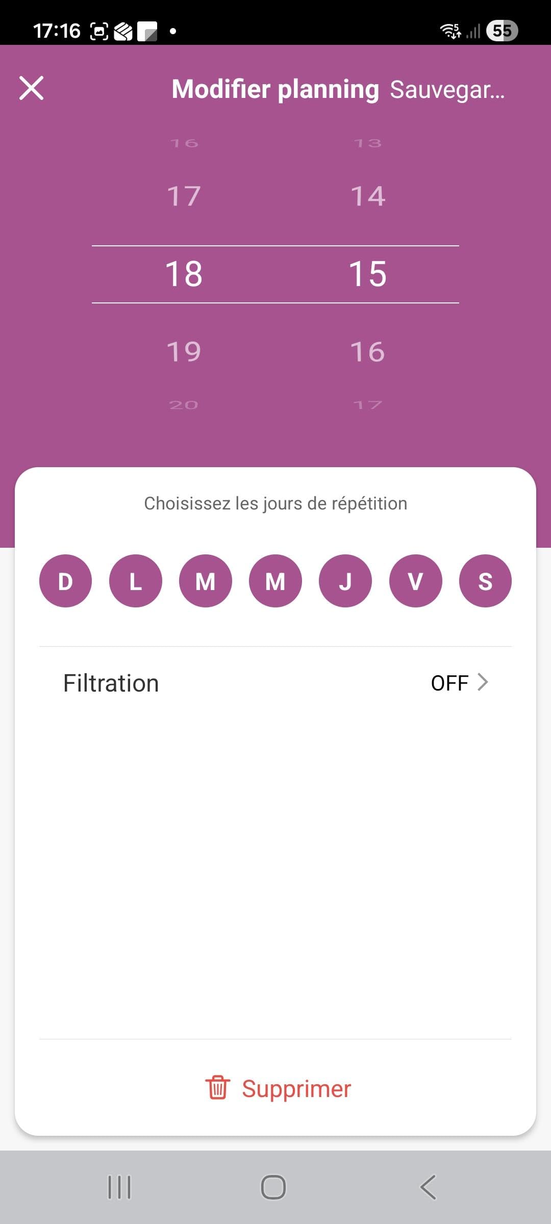 Horloge Piscine Encastrable Connecté WiFi pour Coffret Electrique - Programmateur Spécial Piscine