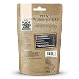 Wildes Land Leckereien für Hunde, Pferdegeschmack, 70 g