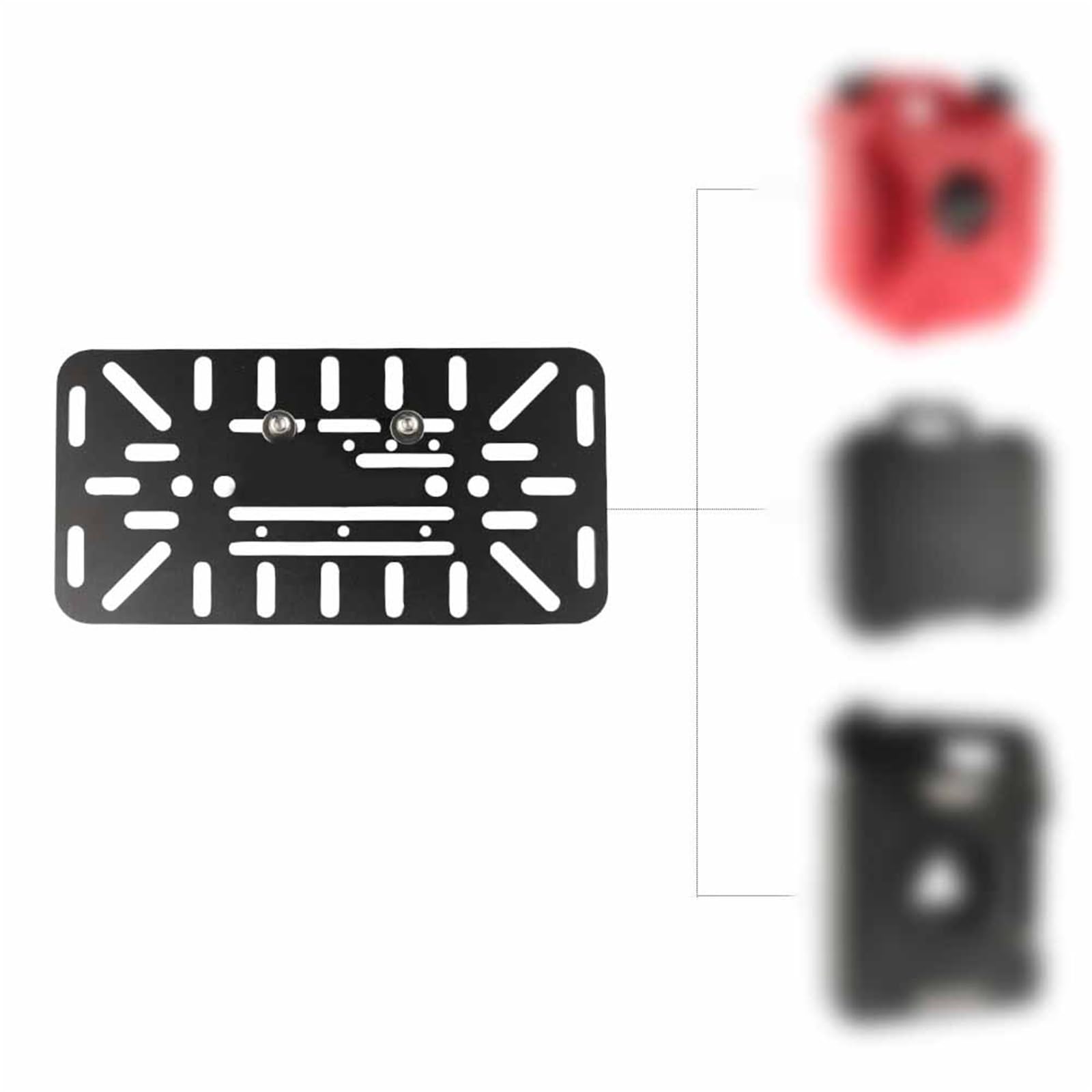 Support De Sac Latéral Gauche pour Triumph Speed ​​400 Scrambler 400X 2023 – 2025, Vitesse T4 2024, Coffre Droit