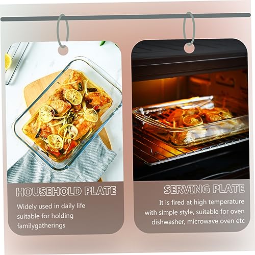 Plat de cuisson verre chaleur individuel pour four