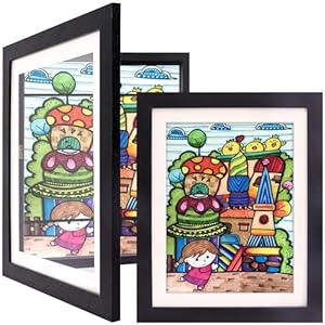 Lyipfol Kinder-Kunstrahmen 150 Zeichnungen Display