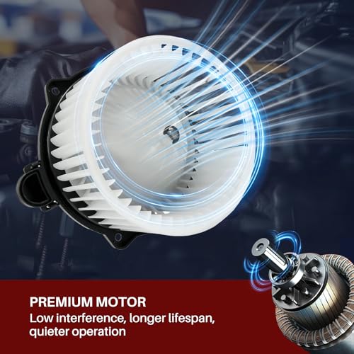 Image of Front 700133 AC Heater Blower Motor Fit for Hyundai Accent 2003-2011, Azera 2006-2011, Entourage 2009-2010, Sonata 2006-2010, Tucson 2006-2009, for Kia Optima 2008-2010, Magentis 2007-2010