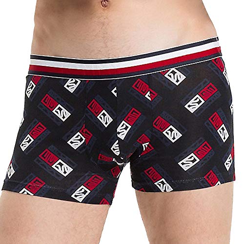 Tommy Hilfiger Boxer interior masculino estilo Trunk Pop Flag transpirable 1