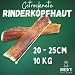 BREERs getrocknete Rinderkopfhaut für Hunde 25cm, 10kg Belohnung-Snack getreidefrei, Deutsche Herstellung, Leckerli Hundekauartikel Kauartikel große Hunde