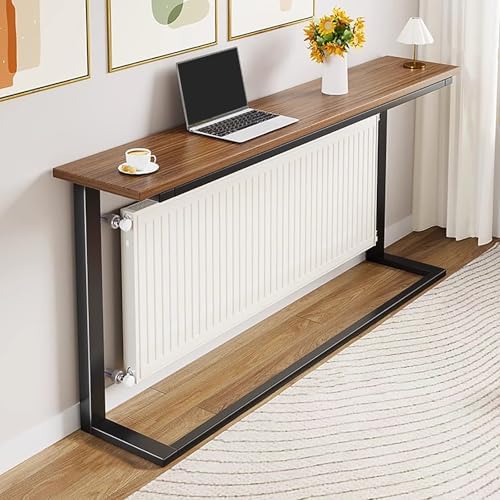 Radiator Shelf Storage Rack - Long Multi-Functional Table for Home & Office, Space-Saving Design for Living Room & Entryways, Ideal for Decor & Organization