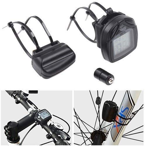 POXEFLIP Bicycle Computer Odometer Speedometer Digital with LCD Display Bike Computers. 1