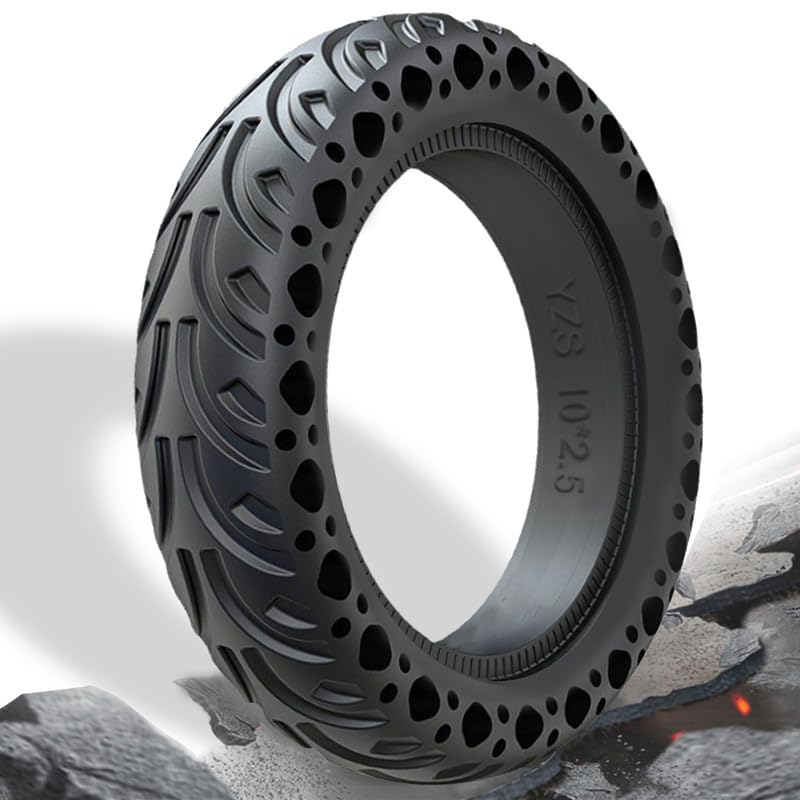 Amazon.com: GLDYTIMES 60/70-6.5 Solid Tire, 10x2.5 Tubeless Tyre