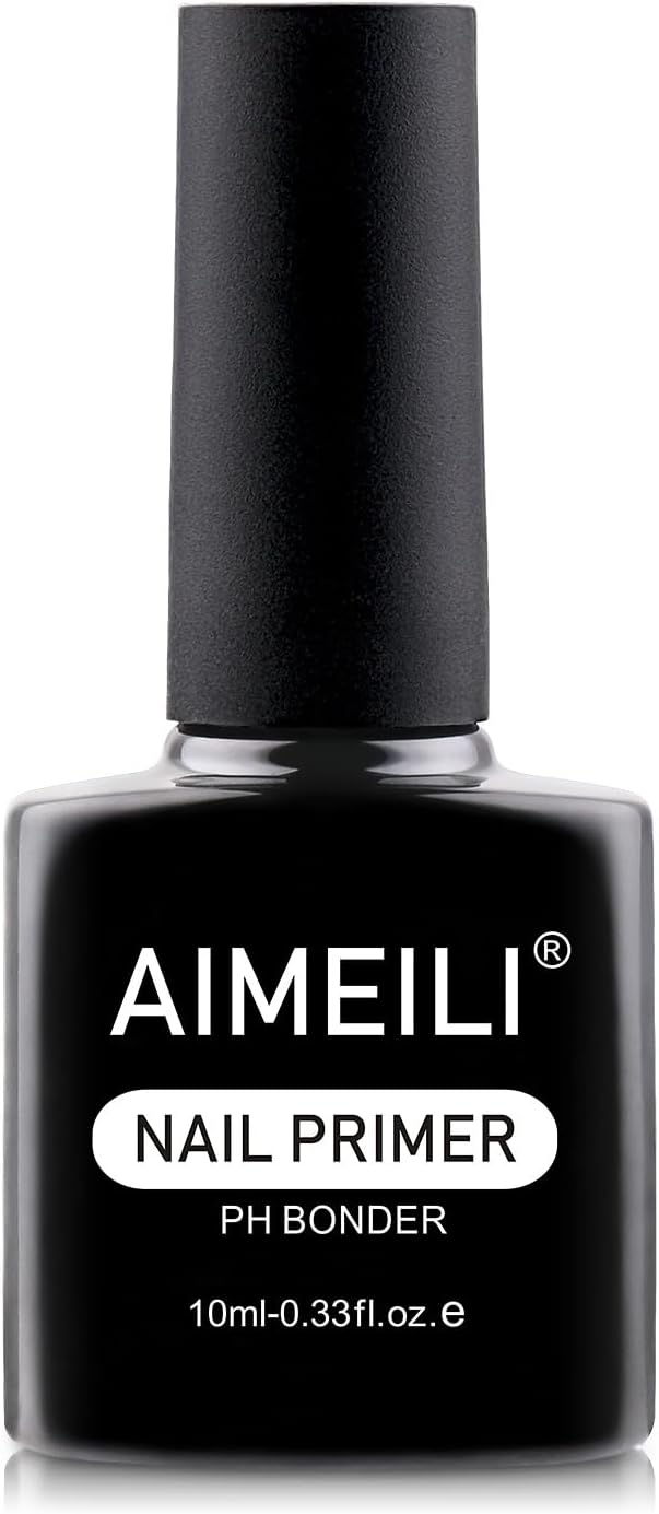AIMEILI Nail Primer, Nail PreStep Bonding Primer for Acrylic Nails UV
