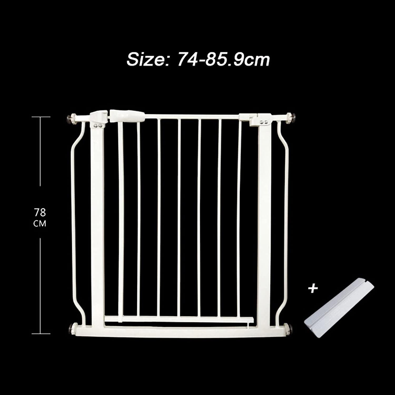 Amazon.co.jp: 犬の安全ゲート、自動閉鎖犬の階段ゲート、29-47インチ