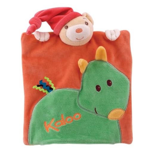 KALOO - Pop, doudou de Peluche con Oso y Caballito Verde (1099629297)
