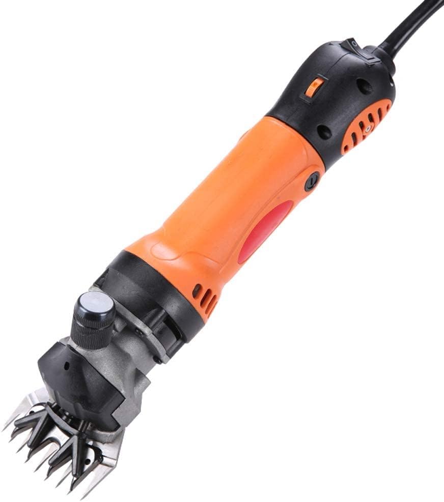 Electric Wool Shears 850W Scissors Labor-Saving Shaving Wool Electric Faders High Power Speed Regulating Electric Shears,13 Tooth Straight Knife
