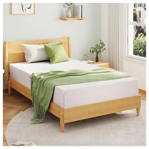 EGOHOME Full Size Memory Foam Mattress, 8 Inch Bed Mattress in A Box with Cooling Green Tea Gel, Pressure Relief with Medium Firm Support, CertiPUR-US Certified, 75''L x 54''W, ‎37.3 pounds White