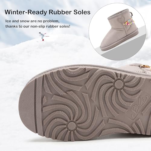 Image of Stelle Girls Winter Boots Warm Fur Lined Snow Boots