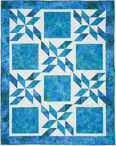 Libro de patrones de edredón de 3 yardas Fabric Café Big Block con 8 diseños fáciles 4