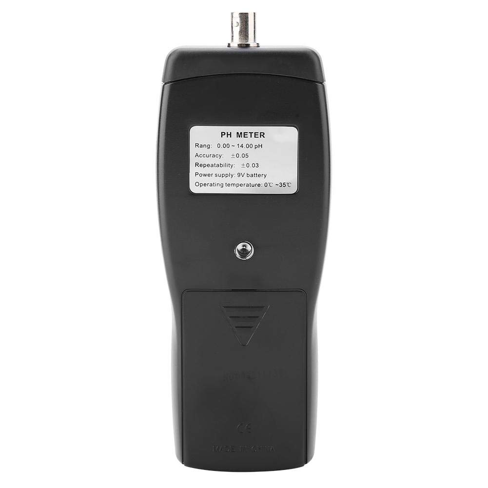 Digitales PH Messgerät Walfront Smart Sensor AS218 Digitales PH Meter Qualitätswassertest 0, 00~14, 00 Feuchtemessgerät mit Aufbewahrungsbox und Sonde