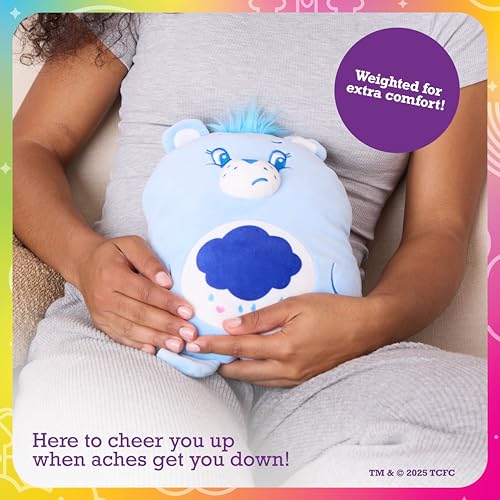 Image of Happy Helpers Grumpy Bear By Relatable, The Cozy Comfort That's Anything But Boring, Get Relief with This Plush Heating Pad for Cramps and Body Pain, Includes 1 Microwavable Grumpy Bear Heating Pad