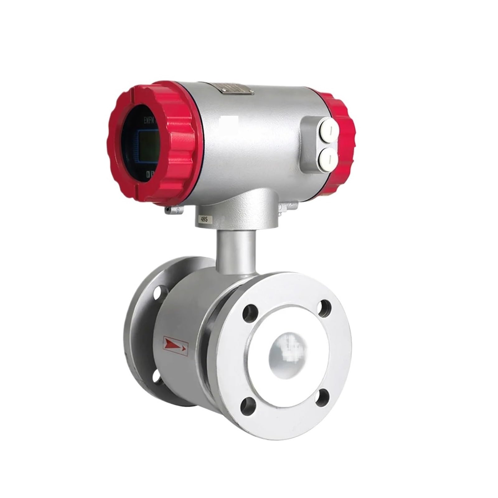 QfUxYYSLD Electromagnetic Flowmeter with High Precision Digital Display, Pulse of 4~20 mA, RS485 Signal. Flowmeters for Wastewater and Rivers(DN150)