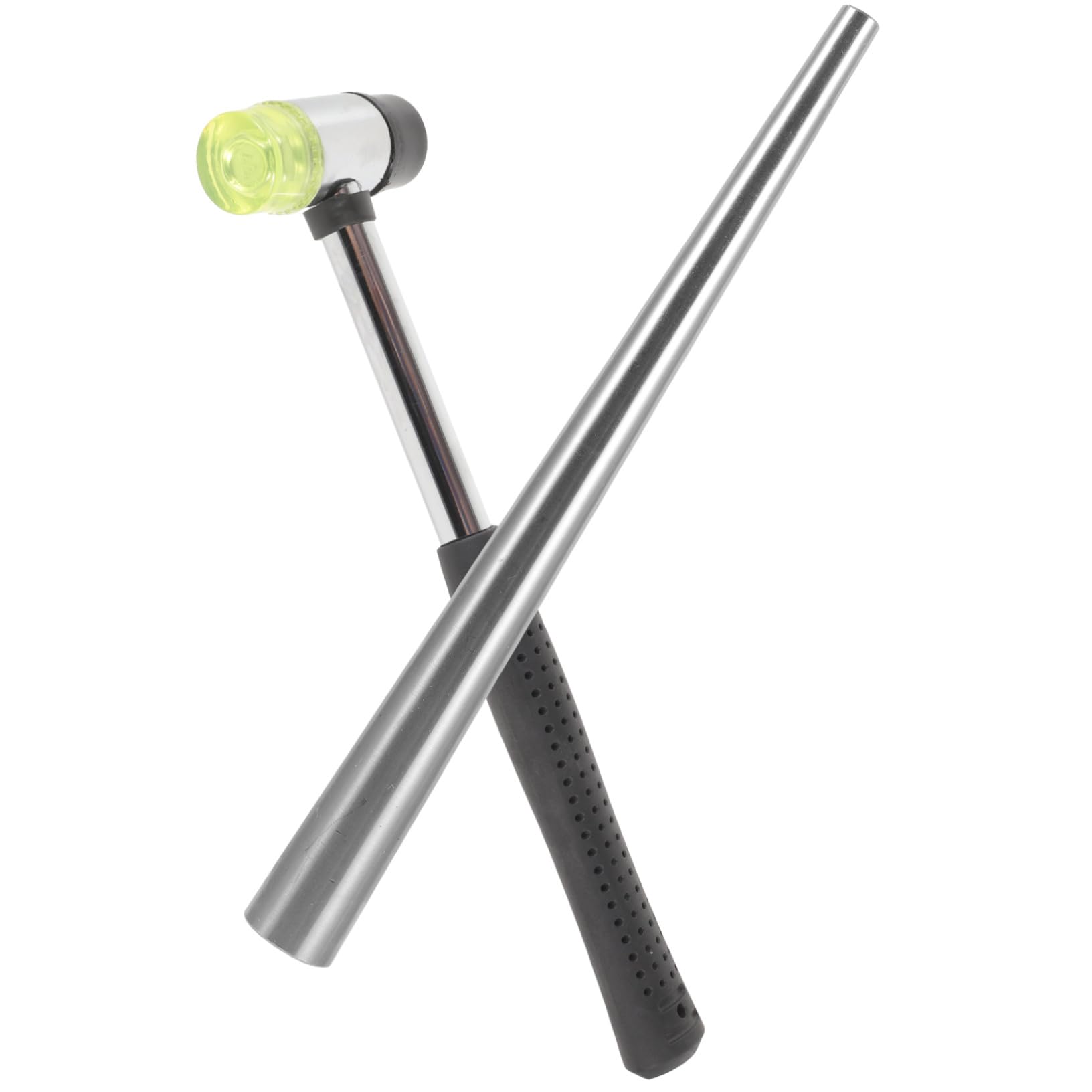HEALSOPTHY Juego Ajustador de Anillos Varilla Metálica y Martillo de Goma Portátil para Joyería Artesanal, Talla Ajustable, Resistente, Adecuado para Manualidades y Reparaciones en Casa