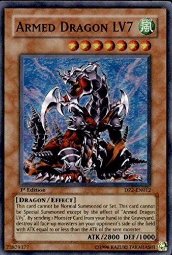 Yu-Gi-Oh! - Armed Dragon LV7 (DP2-EN012) - Duelist Pack 2 Chazz Princeton - Unlimited Edition - Super Rare