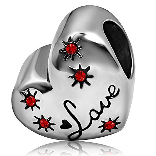 Image of JMQJewelry Feet Jan-December Womens Charms Fits Pandora Charms Bracelets