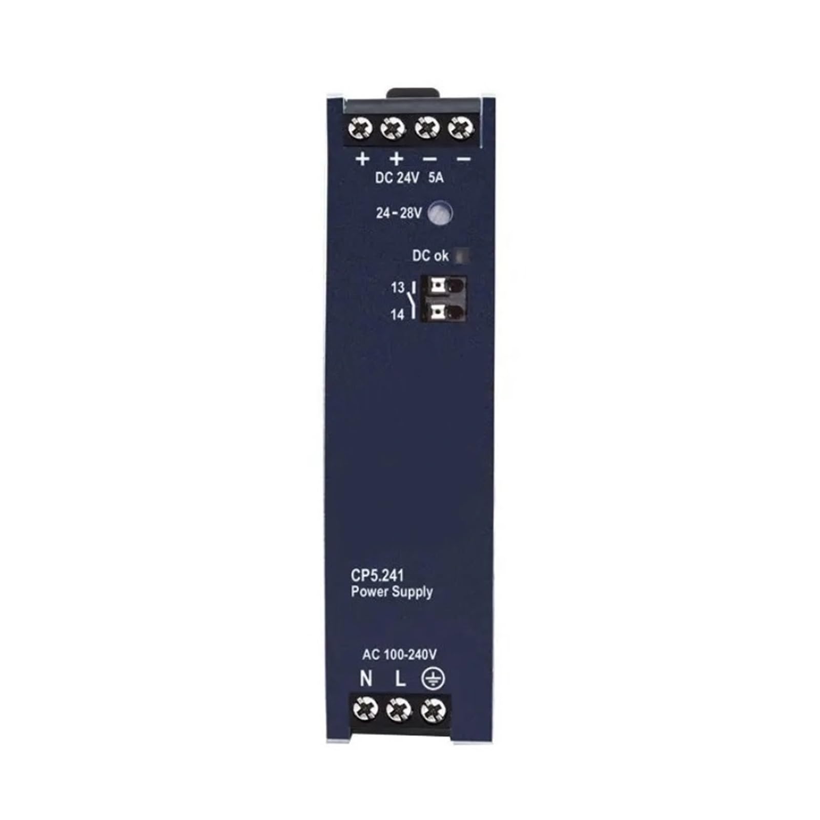 Alimentations sur Rail DIN CP5.241 monophasées 24 V, 5 A