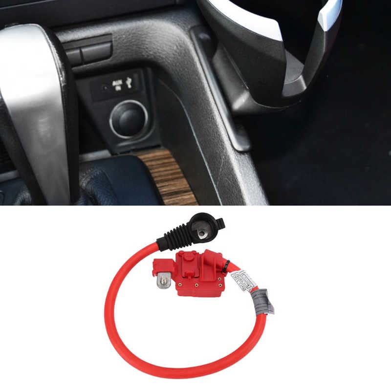 Battery Blow Off Cable 61129217035 ABS Heatproof Stable Performance Replacement for 528i F10 640i F12