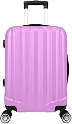 Mala de Bordo ABS 4 Rodas Action Fortt Rosa - MAB02-RA