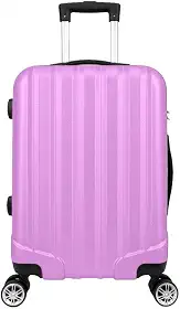 Mala de Bordo ABS 4 Rodas Action Fortt Rosa - MAB02-RA