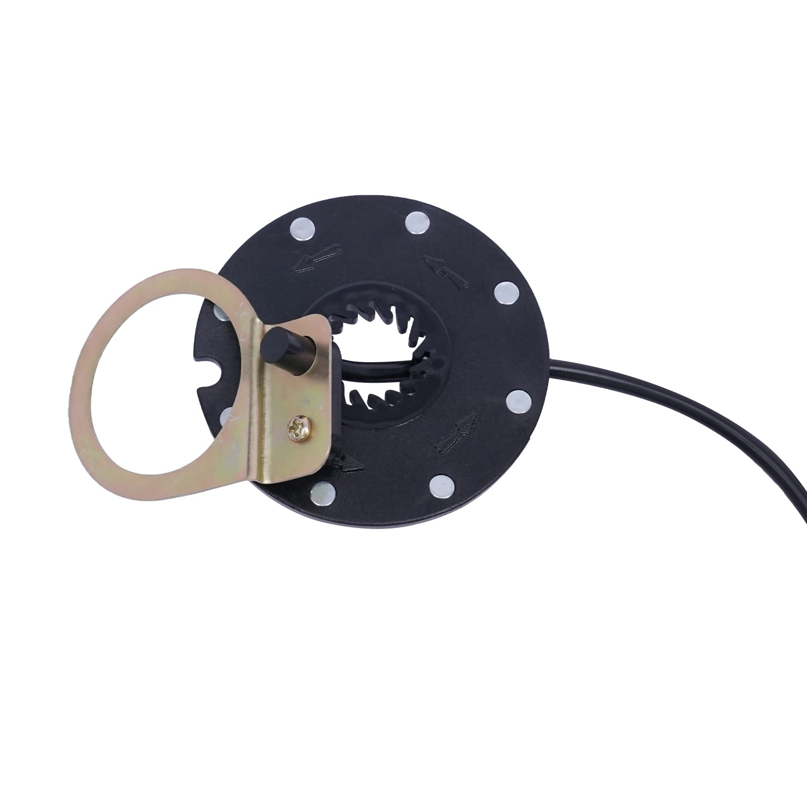 Kit de conversion de vélo électrique 27,5", 36 V, 500 W, roue avant avec écran LCD, capteur d'assistance à pédale PAS, kit moteur de vélo avec contrôleur et levier de frein, moteur