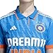 adidas India Cricket ODI Jersey Women (Dream 11) (US, Alpha, Medium, Regular, Regular, Bright Blue)