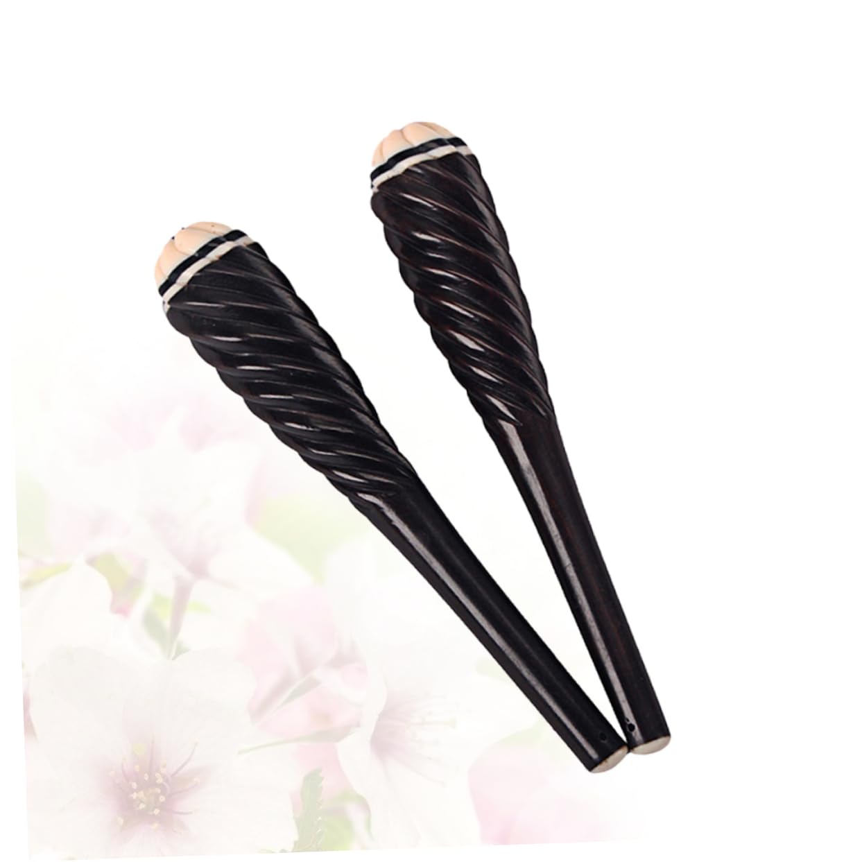 VANZACK 2 Pieces Erhu String Shaft Erhu Rosewood Shaft Erhu Shaft