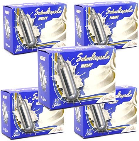 ExoticWhip Kokosnuss N2O Sahnekapsel - 2000g Für Sahnespender, Ersetzt 86 Einzelkapseln