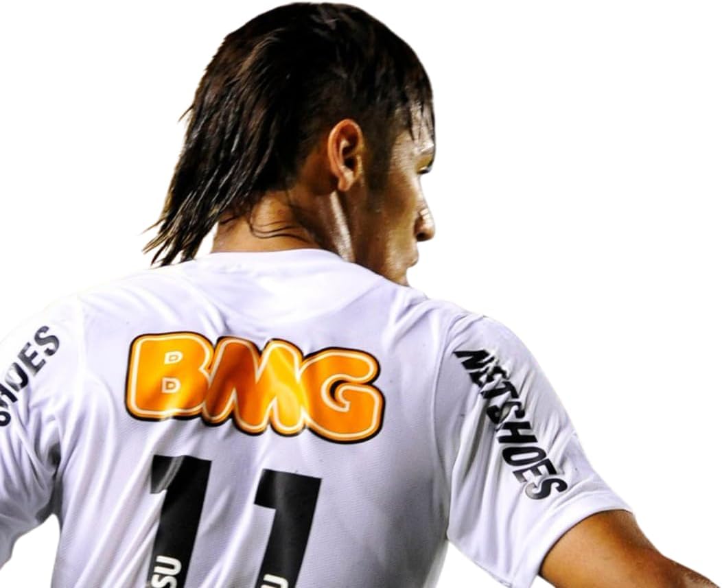 Santos Ney #11 Retro Men’s Soccer Jersey Fan Edition – Short & Long Sleeve Casual Shirt – Home, Away & Third Kit 2012/13 - Image 2