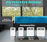 MALIKA® Premium warme Spannbettlaken Cashmere-Touch Bettlaken Jersey Fleece Spannbetttuch Laken, Farbe:Petrol, Größe:140-160 x 200 cm