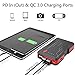 77SYD QDSP 800A Peak Car Battery Jump Starter Kit Portable Car Starter Pack with PD USB-C Charging Ports, 12V Auto Portable Jump Starter for Up to 4.0L Gasoline 3.0L Diesel Engine