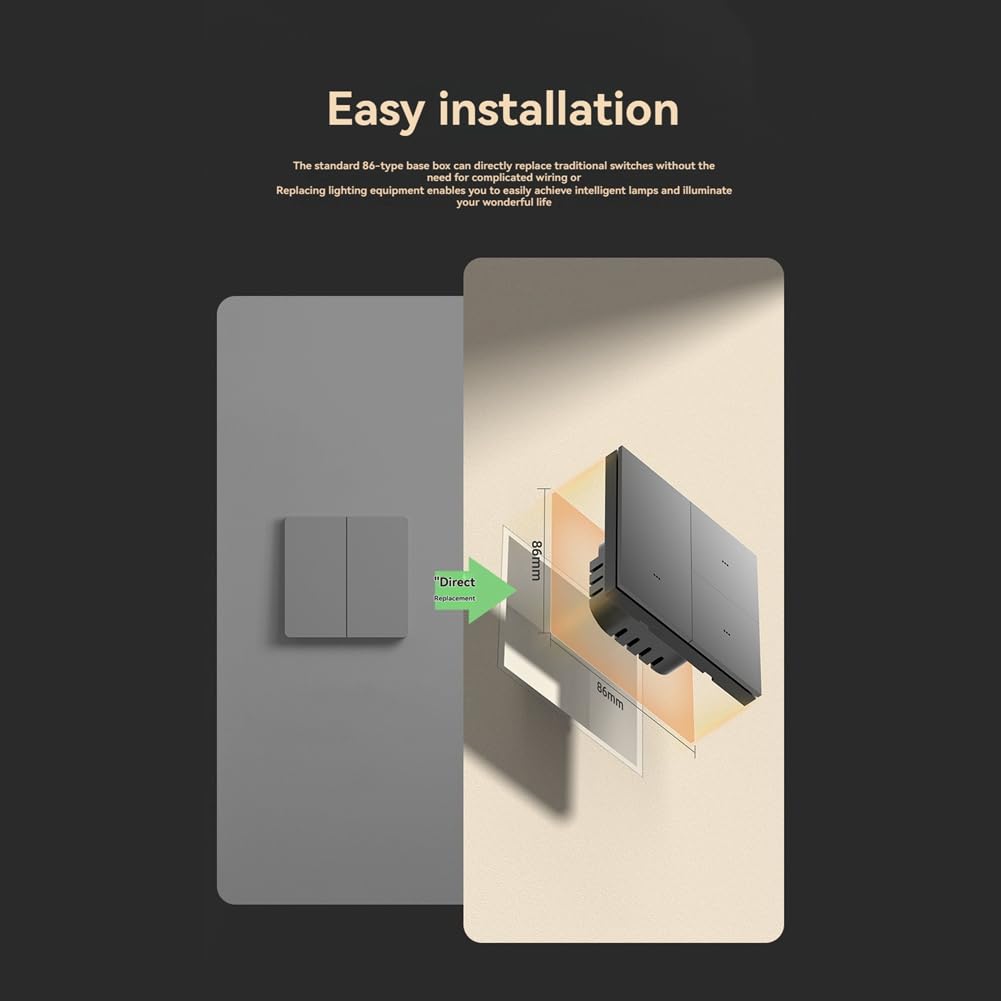 Interrupteur Alimentation neutre ZigBee Aluminium