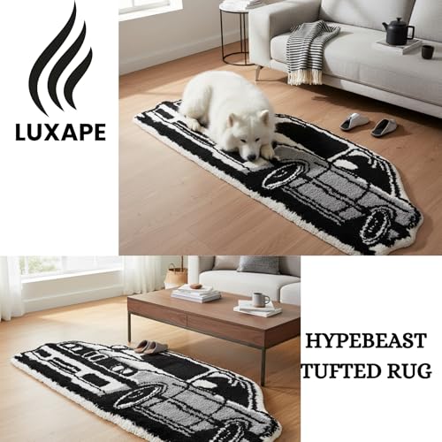 Tapete artesanal rectangular 70cm Luxape miniatura 5