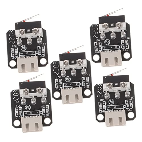 CORHAD 5pcs Micro Limit Switch Endstops for Printer Parts Accessories Suitable for Mechanical Printing Accessories