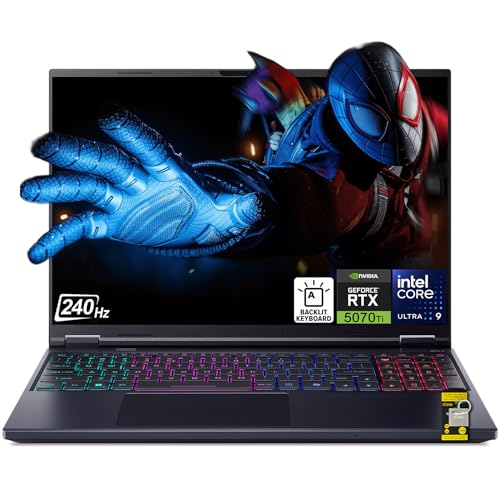 Acer Predator Helios Neo 16S AI �Q�[�~���O�m�[�g�p�\�R�� 16�C���` 2560x1600 OLED 240Hz (100% DCI-P3) Intel 24�R�A Ultra 9 275HX 32GB DDR5 4TB SSD