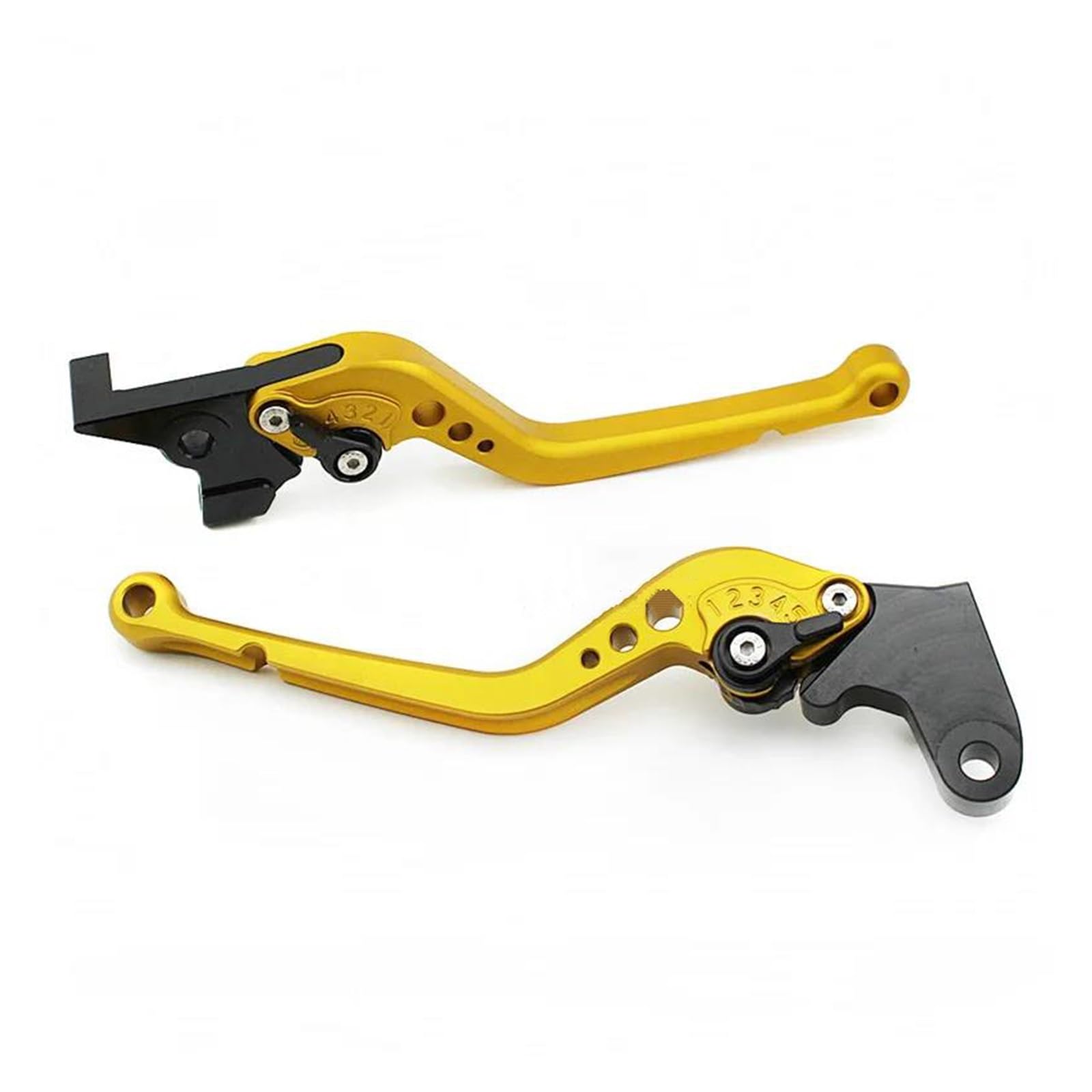 HIOPILKIKG for Triumph Trident 660 2021 2022 Short Handle Leavers Adjustable Brake Clutch Levers Motorcycle Clutch levermotorcycle(E)