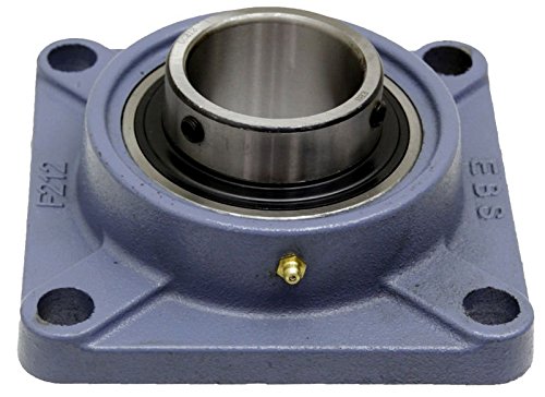 DOJA Barcelona UCF204 Vierkant Flanschlager – 2 Stück, Für 20mm Welle, Selbstausrichtend
