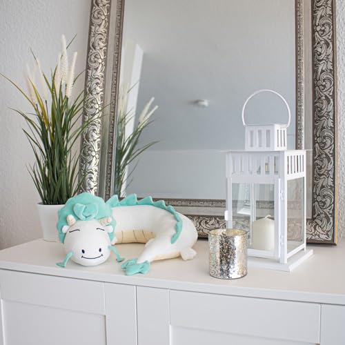 DRACA Anime Merch Plüschtier Cute Kawaii Plushies Dragon Nackenkissen Plush Merchandise Kuscheltier Travel Pillow Reisekissen Anime Kissen Süß Drache Kuscheltiere Plüschtiere