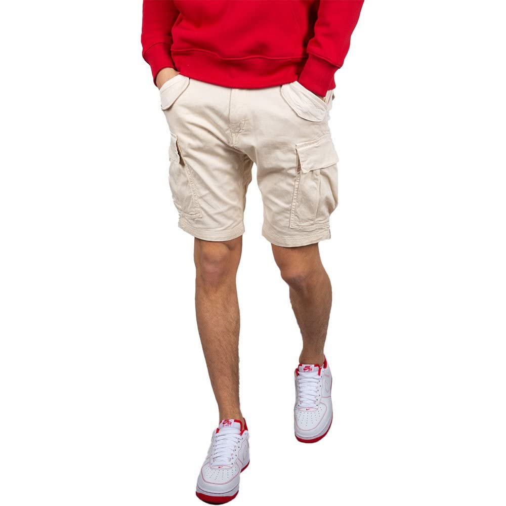 Alpha Industries Blanc Short Crew