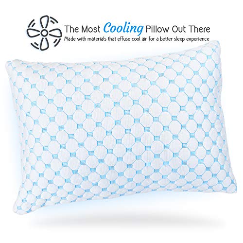 Nestl Bedding Heat and Moisture Reducing Ice Silk and Gel Infused Memory Foam