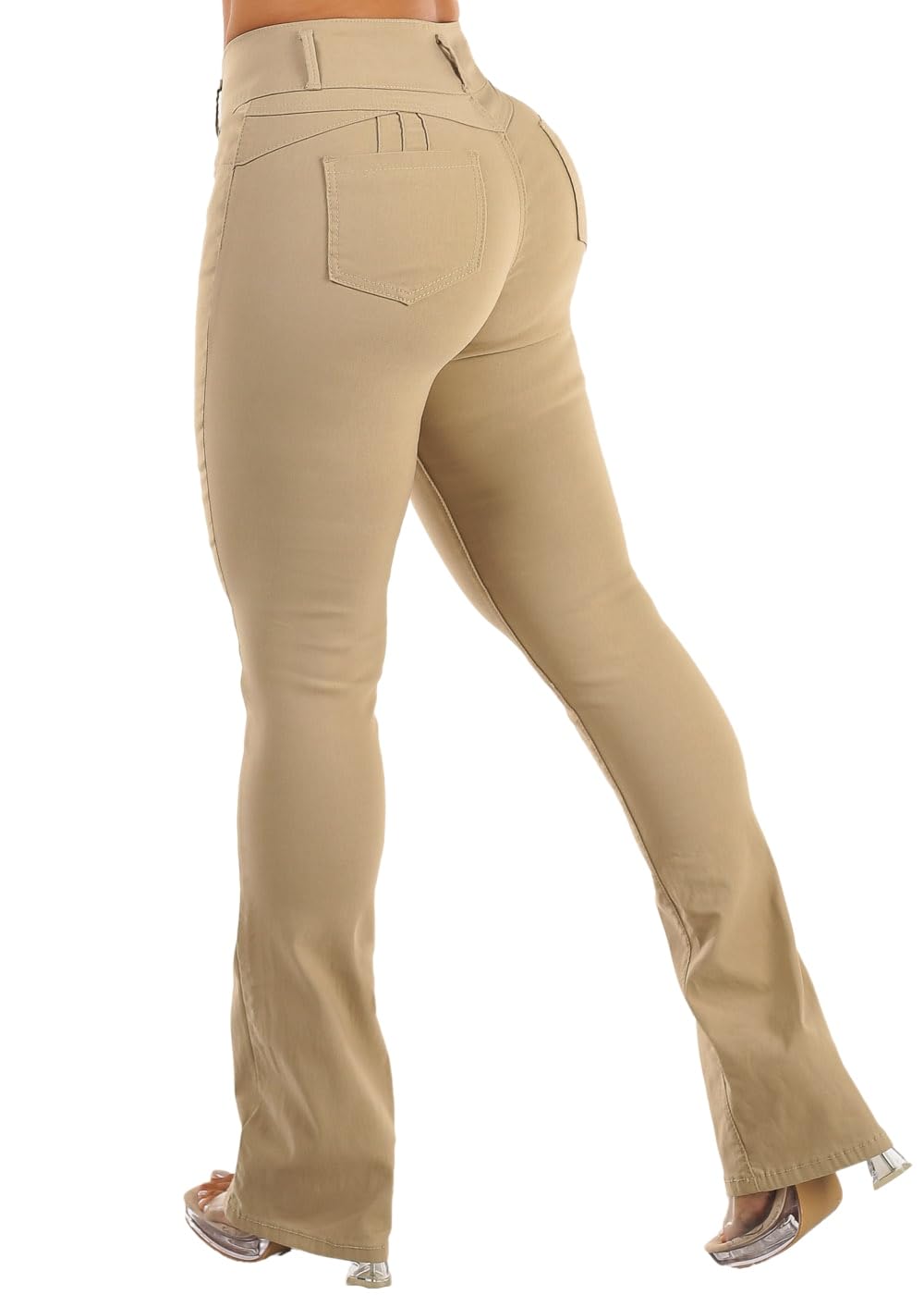 Moda Xpress High Waisted Butt Lifting Navy Skinny Pants