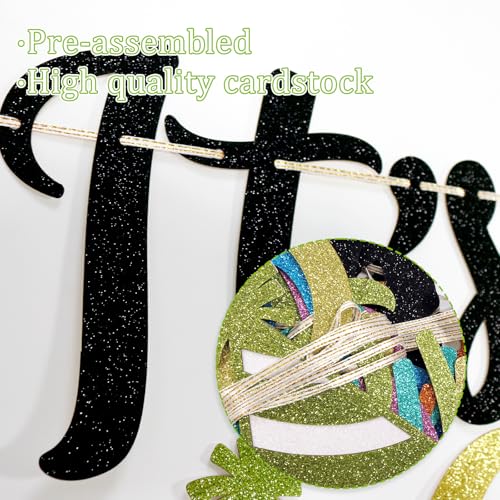 Qttier It's A Double Celebration Banner, Siblings Birthday Decorations, Double Birthday Party Decorations, Joint Party Bday Banner, Pre-strung by Qttier - Image 3